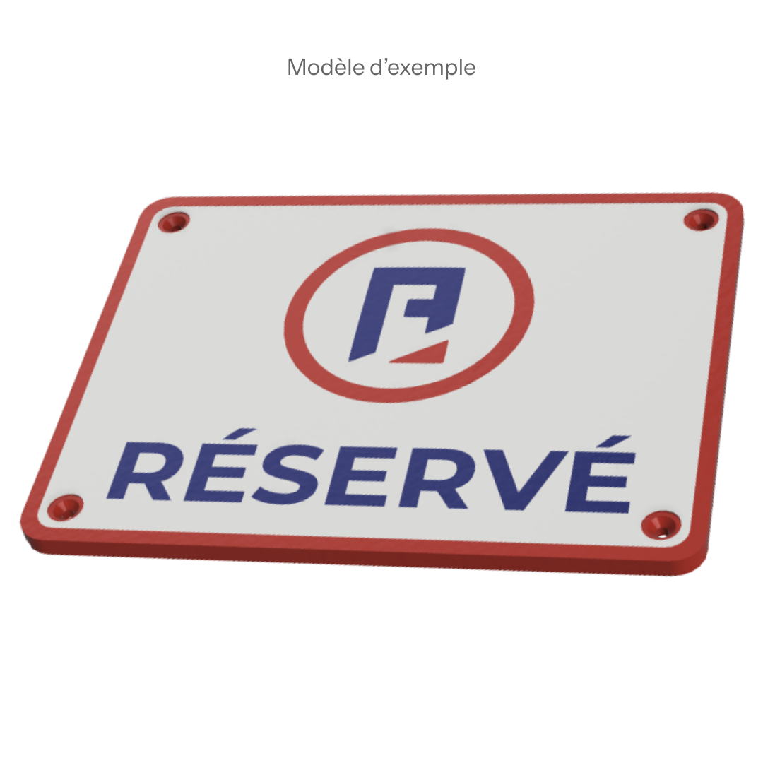 Panneau de signalétique intérieur personnalisable