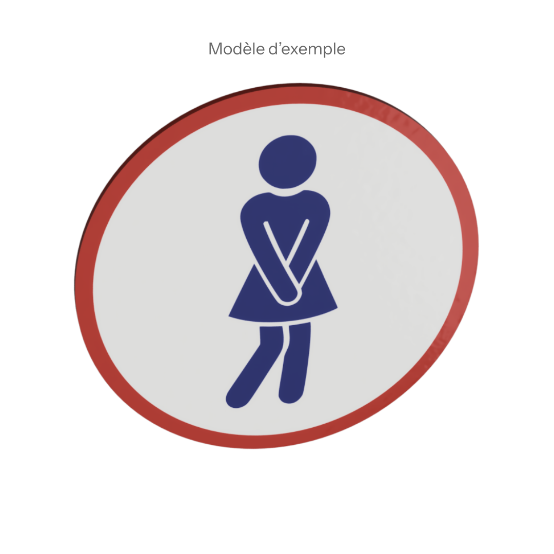 Panneau de signalétique intérieur personnalisable