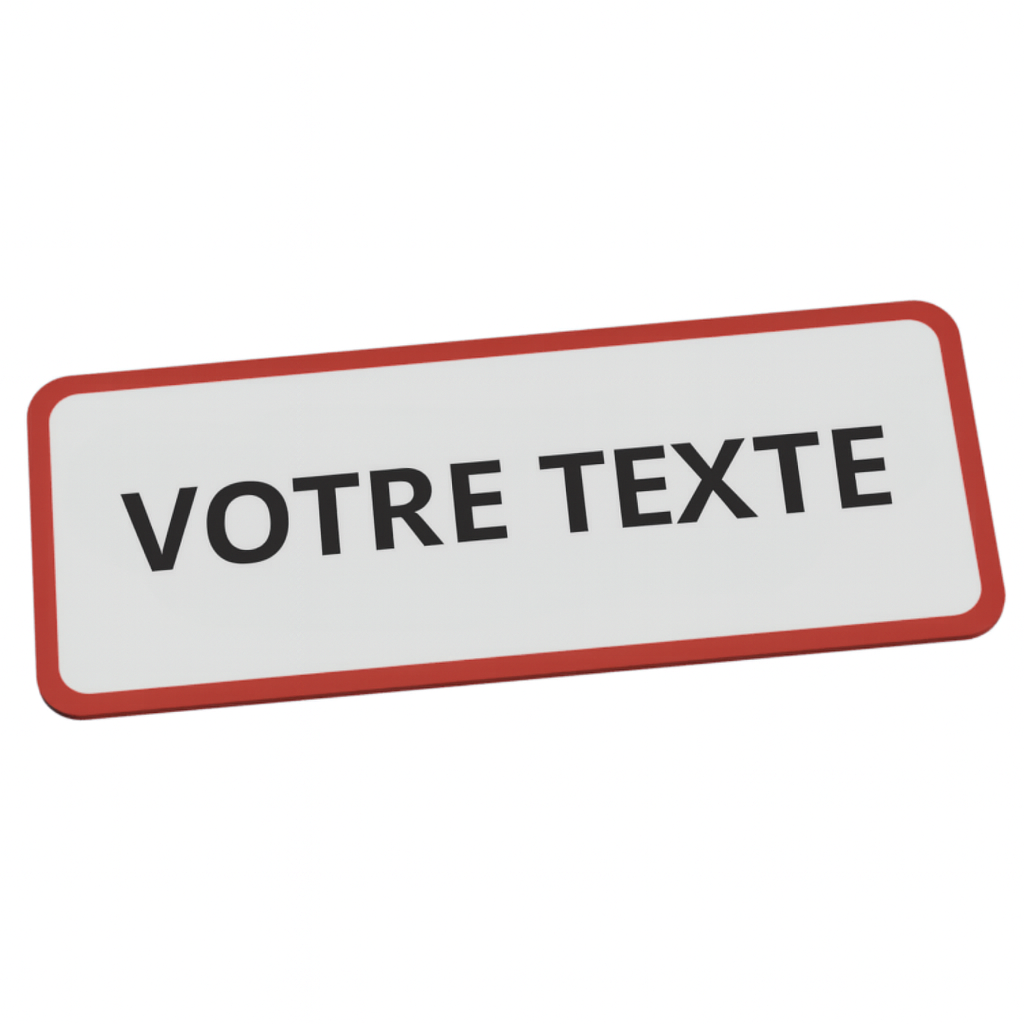 Panneau de signalétique intérieur personnalisable