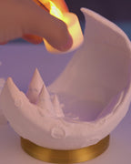 Lampe décorative “Village Lunaire”