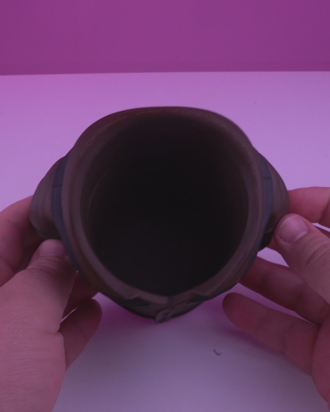 Porte-canette - Veste en daim